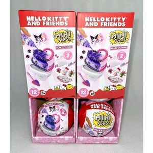 MGA's Hello Kitty & Friends Miniverse Make It Mini Food Series 2 Lot of 12 NEW
